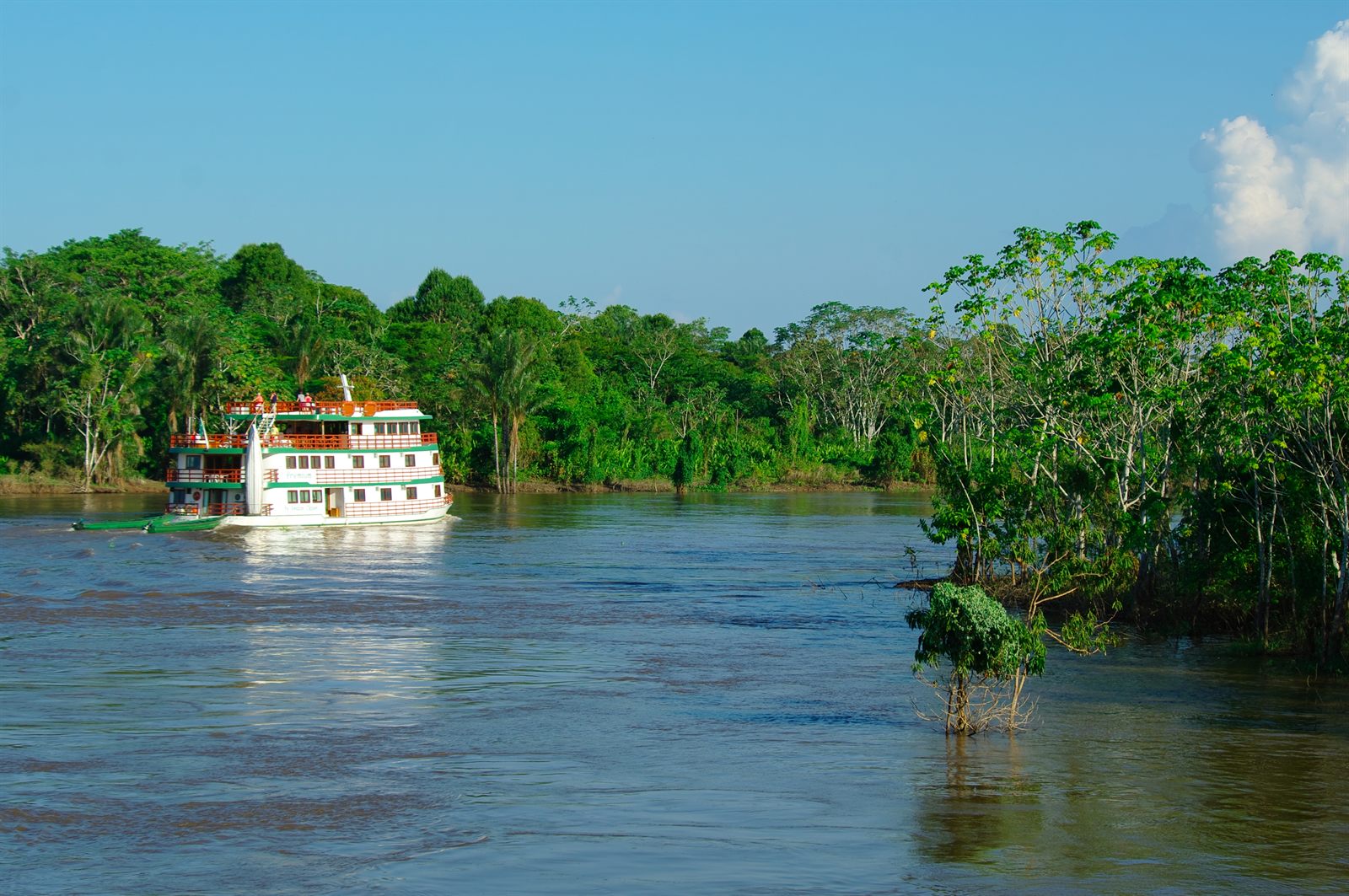 Riverboat on the Amazon