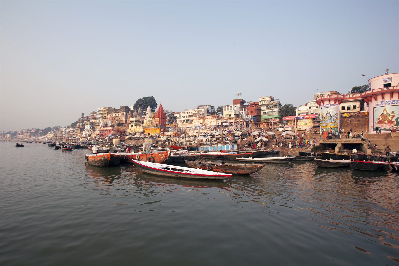 Boats at Varanasi